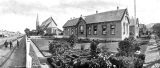 Thames Hospital and St. George’s Church.